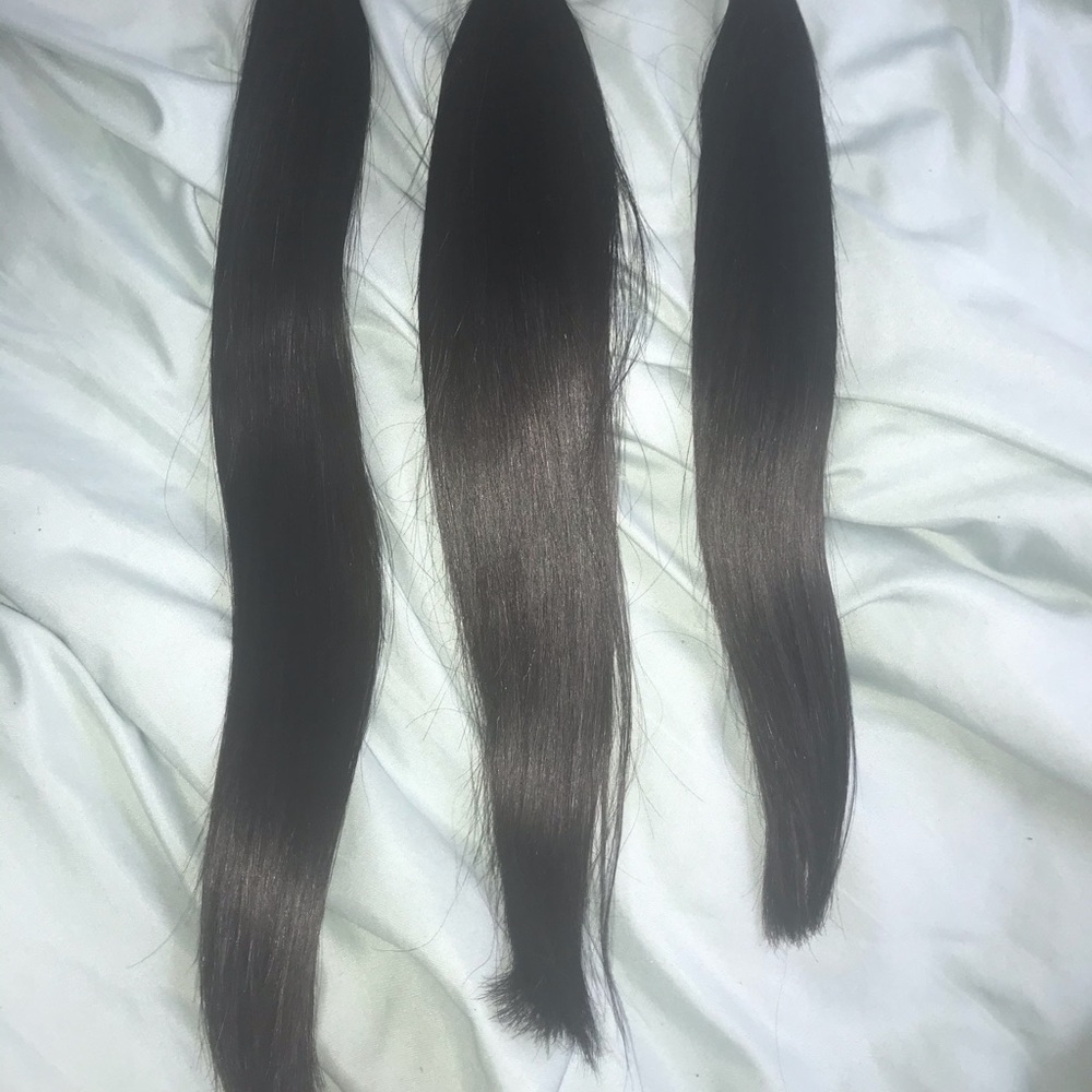 100% Brazilian raw  one donor virgin hair